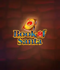 Experience the holiday spirit with Book of Santa slot by Endorphina, highlighting an ornate golden book emblazoned with Santa's iconic image. This image conveys the warmth and excitement of Christmas, set against a cozy red background. Ideal for those who love Christmas-themed slots, offering a delightful gaming experience. 